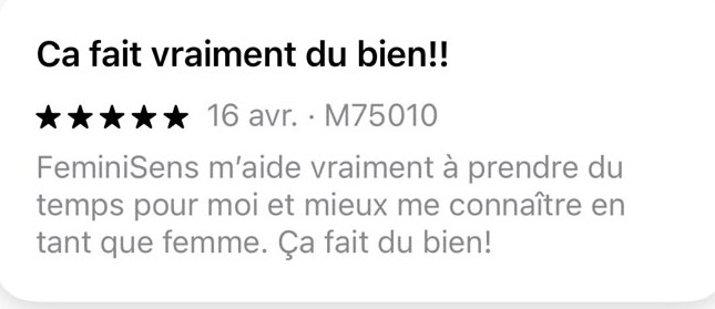 Avis FeminiSens 2